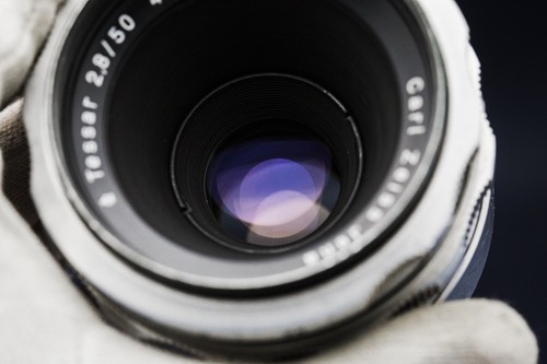 TESSAR 2.8/50 FAT ZEISS m42 Lens Trioplan "bubble effect" *CLA* TESTED - Picture 7 of 19