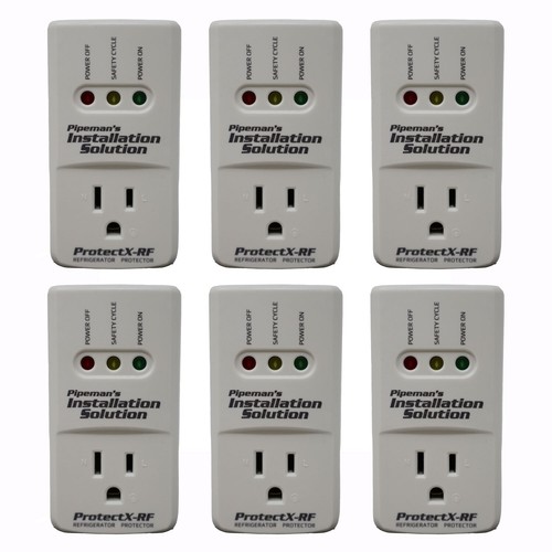 6 Pack 1875 Watts Power Surge Protector AC Voltage Brownout Refrigerator NEW - Picture 1 of 7