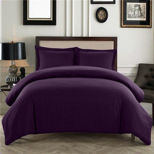 1800 TC Silky Soft Duvet Cover Set - Cool Lightweight Microfiber Comforter Cover - Picture 44 of 55