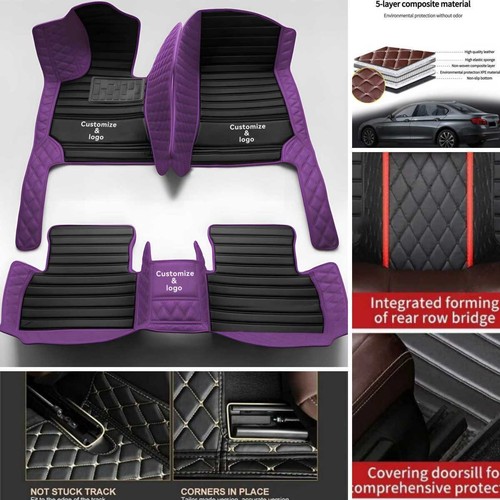 For Porsche Cayman Cayenne Macan Panamera Taycan Car Floor Mats Waterproof Auto - Picture 26 of 30