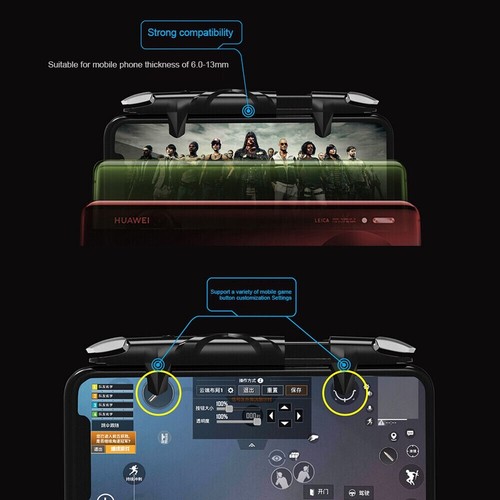 Mobile Game Controller For PUBG Game Button Trigger Gamepad For Smart CellPhones - Picture 6 of 14