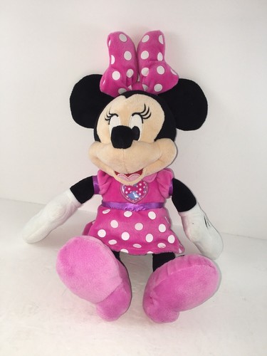 Disney Clubhouse Fun Minnie Mouse Plush 14” Talk Sing Bowtique Light Up *Works* - Picture 6 of 11