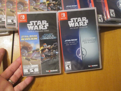 Star Wars Jedi Knight Collection Racer & Republic Commando Combo NINTENDO SWITCH