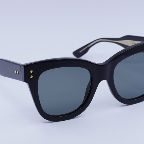 GUCCI GG1082S 001 Black/Grey 52-21-145 Sunglasses New Authentic - Picture 6 of 7