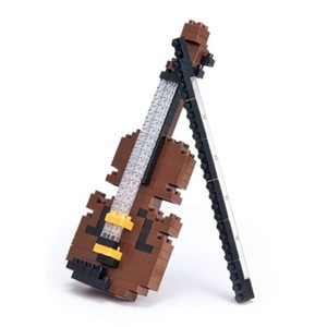 Nanoblock Violin 58110 Block Building Kit