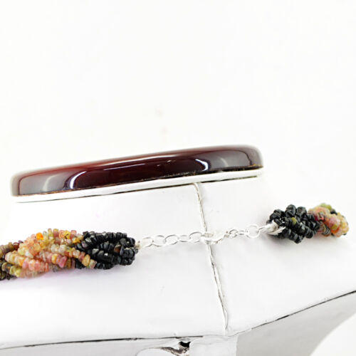325.95 CTS 20 INCHES LONG WATERMELON TOURMALINE FACETED BEADS NECKLACE (DG) - Picture 3 of 3