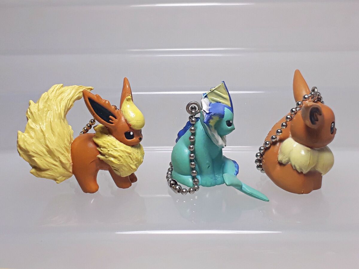 Pokemon - Pokemon Quest Mascot Gashapon Keychain - Eevee