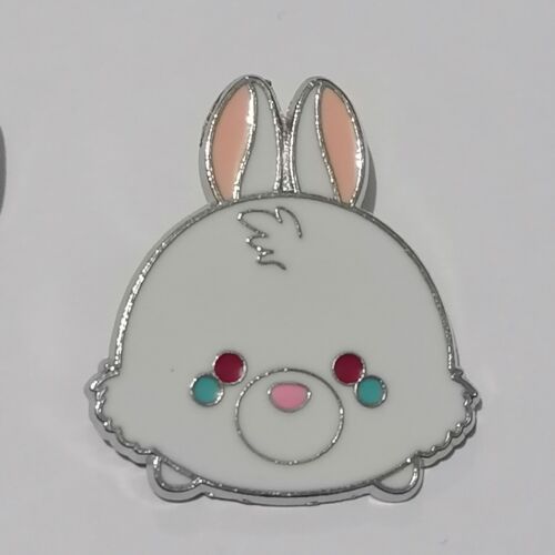 Disney Pins Bambi White Rabbit Tsum Tsum Pin Trading Cute Used - Picture 3 of 7