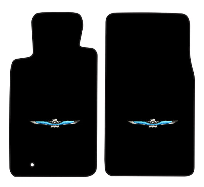 2002 to 2005 ford thunderbird logo on sale floor mats