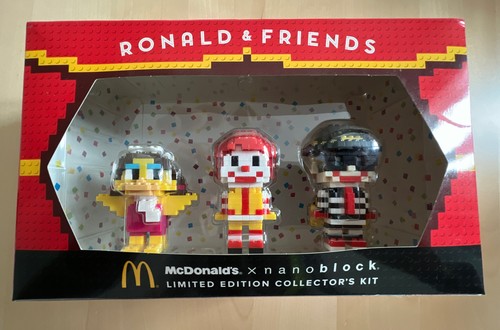McDonald’s Nanoblock 45th Anniversary Limited Edition Collection Blocks Japan  - Picture 1 of 3