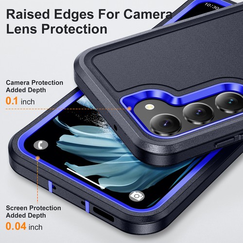 Funda híbrida resistente grado militar a prueba de golpes ajuste delgado para Samsung Galaxy S23 S22 - Imagen 35 de 45