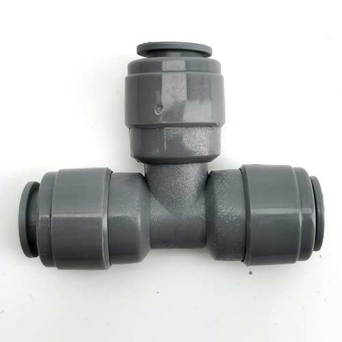 Duotight Push-In Fitting - 9.5 mm (3/8 in.) Tee - Corny Keg Ball Lock Manifold - Picture 2 of 3