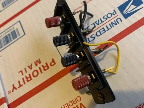 Pioneer SX 636 Vintage Stereo Receiver Parting Out Original Speaker Jacks