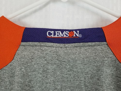 Nike Clemson Tigers Men's Orange Dri-Fit Shirt Size Small - Picture 7 of 11