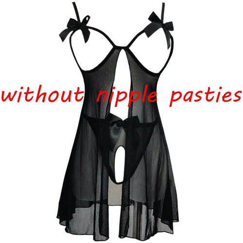 Sexy Lingerie Women Dress sleepwear night gown Cosplay Office Lady Skirt Costume - Picture 5 of 16