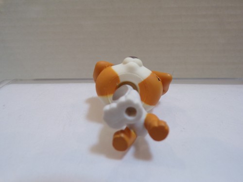 Littlest Pet Shop~#1093~Jack Russell~Perro Cachorro~Gris Blanco Caramelo~Ojos de Punto Azul - Imagen 3 de 3