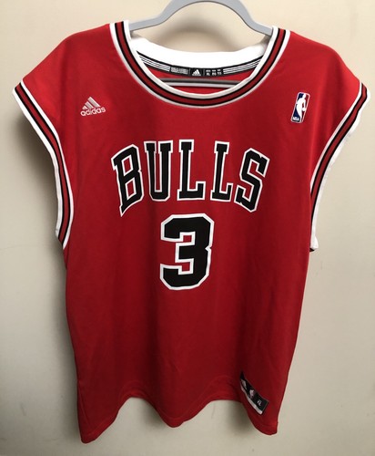 Chicago Bulls Doug McDermott #3 Adidas NBA Men’s Jersey Size XL Red & Black - Picture 7 of 20