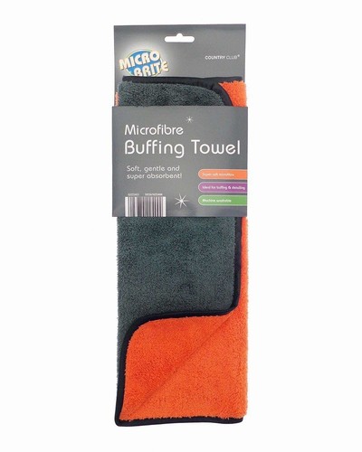 Microfibre Multipurpose Buffing Towel No Streaks Machine Washable Double Sided - Picture 4 of 12