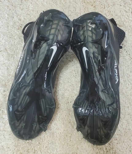 New! Nike Alpha Menace Elite 3 Football Cleats CT6648-010 Mens Size 11 - Picture 3 of 5