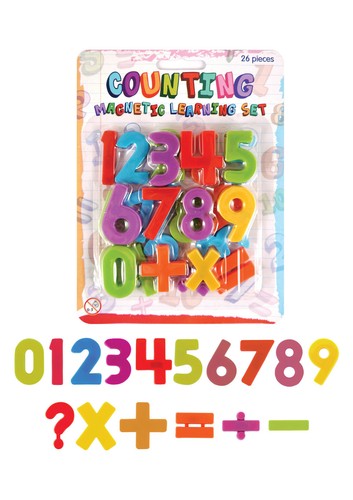 Lettres magnétiques chiffres alphabet aimants réfrigérateur enfants enfant apprentissage mathématiques jouet - Photo 12/13