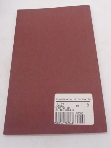 Scandinavian Ballads by Sven H. Rossel (WITS II, Number 2, 1982) - 第 5/5 張圖片