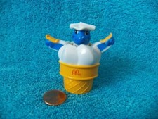 McDonalds Mcdino Ice Cream Cone Changeables Dinosaur Happy Meal Toy figure 1990