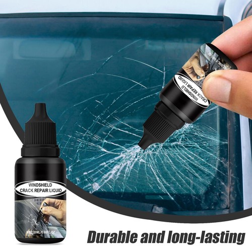Car Windshield Repair Liquid Kit Fix Vehicle Glass Cracks Chip Windscreen Window - Picture 4 of 12