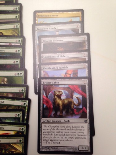 Theros 101 Karte komplett neuwertig Common Set Magic the Gathering (MtG) - Bild 9 von 9