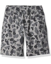 CARHARTT BOYS DUCK GREY CAMO ELASTIC WAIST SHORTS SIZE 12 25