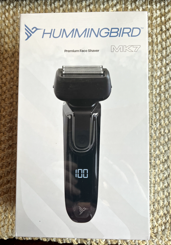 HUMMINGBIRD MK7 Mens Premium Face Shaver Cordless Chargeable Travel