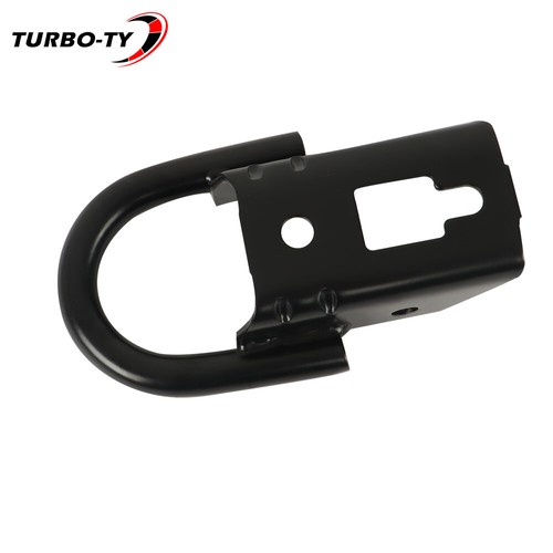 Par de ganchos de remolque de acero negro para Ford F-150 2009-2021 delanteros de alta resistencia con hardware - Imagen 14 de 24