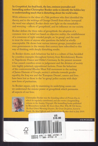 GROUP THINK: A STUDY IN SELF DELUSION by Christopher Booker (2024 TPB){F8} - Imagen 2 de 3