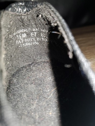 Scarpe Capezio Jr Tyette Tap nere con punta e tacco argento teletono donna 9,5 - Foto 9 di 11