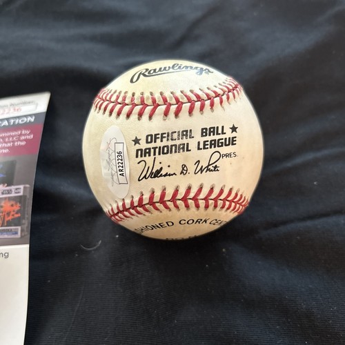 AL DARK GIANTS SIGNED AUTHENTIC AUTOGRAPHED OML BASEBALL JSA COA - Picture 4 of 4