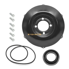 Rear Brake Drum Cover & Seal Kit For Honda Fourtrax 300 4x4 TRX300FW 1988-2000
