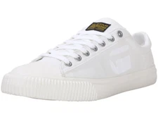 G-Star Raw Men's Meefic-TNL-M Sneakers Low-Top Tonal Shoes White