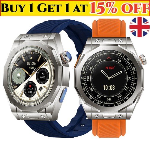 Smart Watch Fitness Tracker Blood Pressure Heart Rate Men Outdoor Sport Watch .