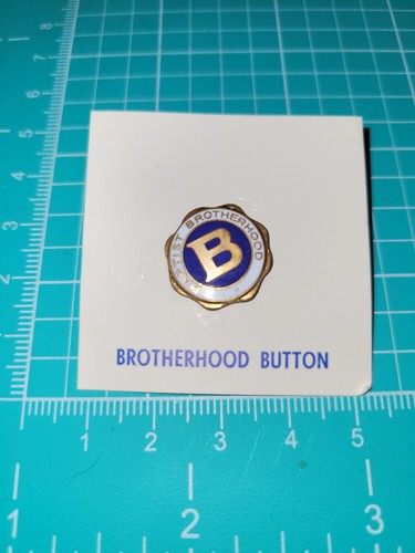 Baptistenbruderschaft Revers Hut Jacke Pin Kirche - Bild 2 von 4
