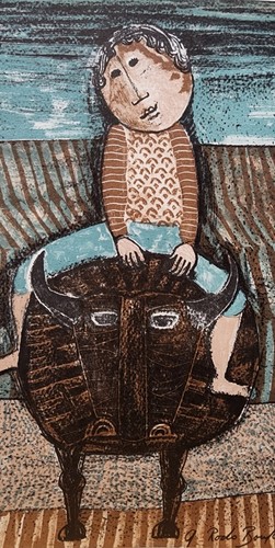 GRACIELA RODO BOULANGER - Original Lithograph - Signed in the Plate! - Picture 2 of 4