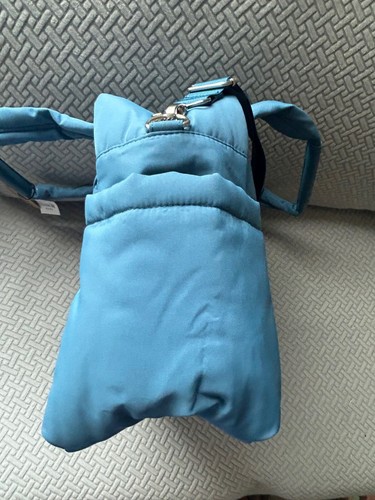 Samantha Brown To-Go Weekender Tote with Shoe Compartment BLUE nwt - Picture 12 of 13