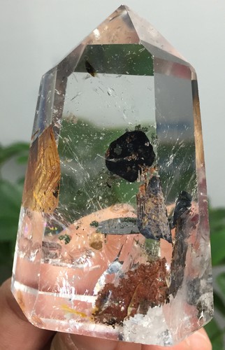 149g Top!!! Raw Natural Beautiful White Mica Quartz Crystal  Healing ip0366 - Bild 7 von 12