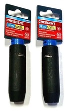 Crescent 1/2" Drive 12mm Deep Impact Metric Socket 6 Point 2 Pack CIMS28