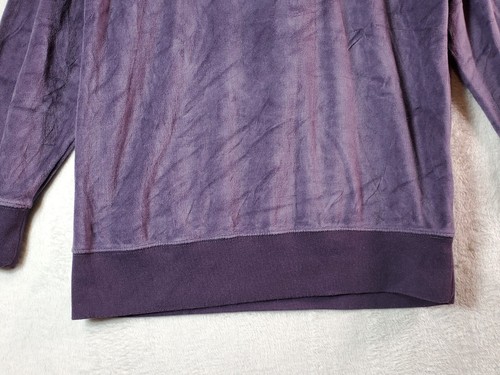 Aéropostale Hoodie Womens Size XS Purple Cotton Long Sleeve Drawstring Pullover - Picture 3 of 8