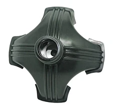 RMS Cane Tip/Self Standing Quad Base Replacement for Most Walking Canes-4 Prong