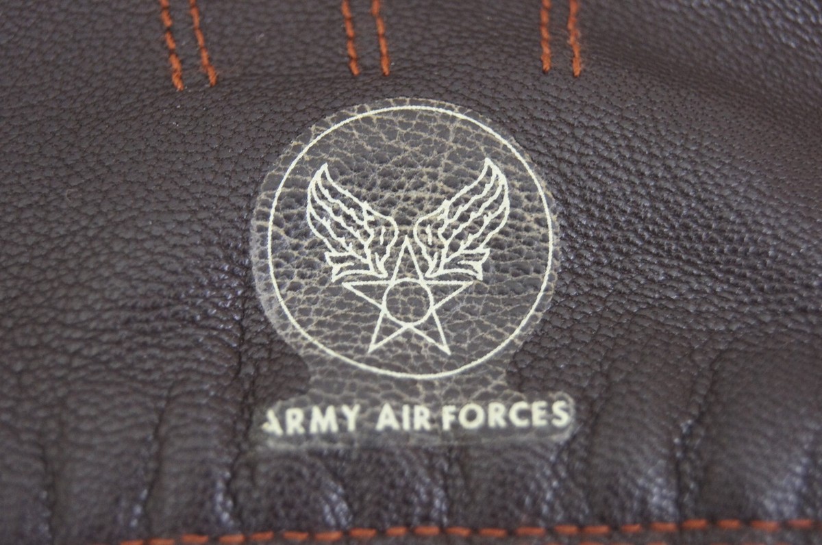 Buzz Rickson's A-10 leather glove Air force US ARMY size: 8