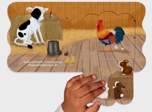 Little Hippo Books: Little Cow - Mornings On the Farm - Chunky Lift the Flap - Picture 2 of 4