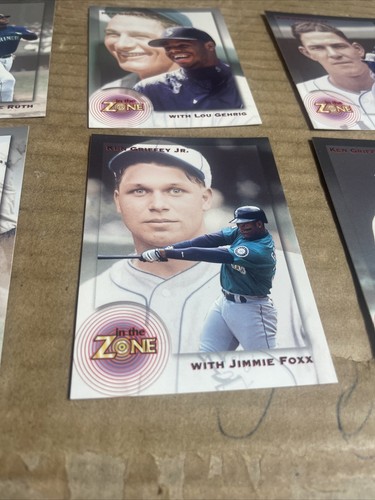 1995 Megacards In the Zone Ken Griffey Jr Set(6) - Picture 6 of 14