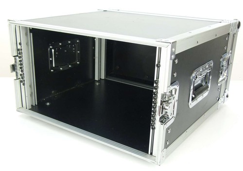 6 HE 19" RODINGER Verstärkerrack Endstufenrack 6HE Amprack 47 cm tief Rack Case - Picture 1 of 9