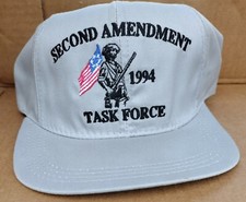 NRA Second Amendment 1994 Task Force Trucker Cap Hat, One-Size, Made in USA