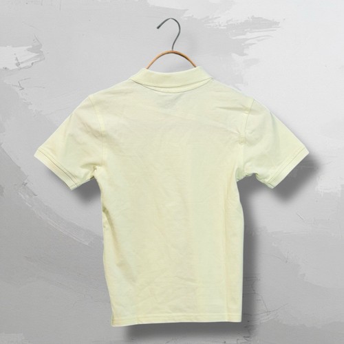 NWT Nautica Polo Shirt Childs Size 8 Lime Cream Casual Short Sleeve - Picture 2 of 4
